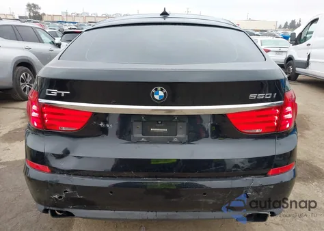 2010 BMW 550I Gran Turismo from USA, damaged, VIN WBASN4C54AC208047